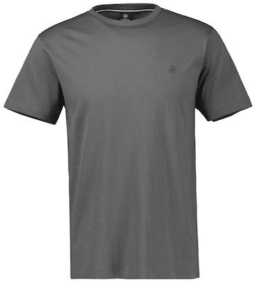 LERROS T-Shirt »LERROS Basic T-Shirt mit Logostitch«