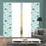HOME WOHNIDEEN Schiebegardine »SPARROW«, (4 St.), Schiebevorhang Digi 4er Set SPARROW