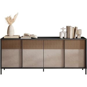 INOSIGN Sideboard »Everest Breite 206 cm, Kommode mit 4 Türen«, Anrichte, Soft/Self Closing, Korpus 22 mm