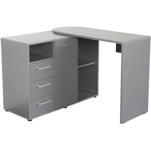 VOGL Möbelfabrik Schreibtisch, schwenkbare Tischplatte, platzsparend, Made in Germany