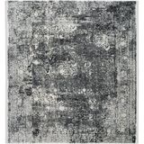 OCI DIE TEPPICHMARKE Teppich »BESTSELLER CAVA«, rechteckig, 8 mm Höhe, Glanz Viskose, mit Fransen, Hoch Tief Struktur, Vintage, Wohnzimmer