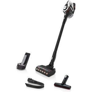 BOSCH Akku-Stielstaubsauger »Unlimited 8 Gen2 BKS8214W, Hygiene-Filter, 10 Jahre Motorgarantie«, LED-Licht, hohe Saugkraft, lange Laufzeit, XXL-Polsterdüse, weiß