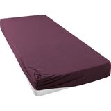 Leonique Spannbettlaken »Sofia Bettlaken, Obermaterial: 97% Baumwolle & 3% Elasthan, für Boxspringbetten geeignet, aus Jersey mit Elasthan, für Matratzenhöhe bis zu 30 cm, Premium Qualität, mit Gummizug«, (1 St.)