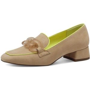 Tamaris Pumps, Blockabsatz, Abendschuh, Festtagsschuh mit Zierkette