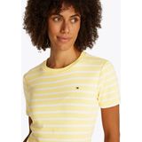 Tommy Hilfiger T-Shirt »SLIM CODY C-NK SS«, mit Logostickerei