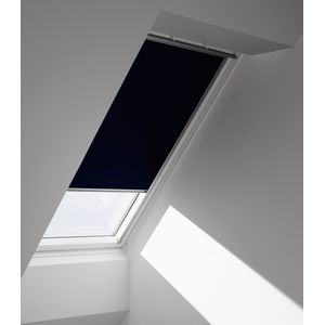 VELUX Verdunklungsrollo »DKL SK06/MK04/FK04/CK02/CK04/FK06/MK06 1100S«, abdunkelnd, Verdunkelung, ohne Bohren, in Führungsschienen, alufarbene Führungsschienen & Griffleiste