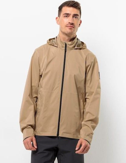 Jack Wolfskin Fahrradjacke »BIKE COMMUTE 2.5L JKT M«, mit Kapuze