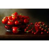 Papermoon Fototapete »Photo-Art DARLENE HEWSON, ZU VIELE TOMATEN«