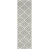 HANSE Home Läufer »Nordic«, rechteckig, 9 mm Höhe, Kurzflor, Raute, Teppich, Weich, Esszimmer, Kinderzimmer, Flur, Modern