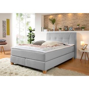 Home affaire Boxspringbett »Calloway«, inkl. Topper, XXL-Ausführung, in 4 Farben, 5 Breiten, 3 Matratzenarten