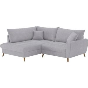 Mr. Couch Ecksofa »Blackburn II L-Form«, Wahlweise mit Kaltschaumpolsterung bis 140 kg belastbar
