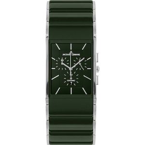 Jacques Lemans Chronograph »Dublin, 1-1941G«, Quarzuhr, Armbanduhr, Damenuhr, Herrenuhr, Keramik, Stoppfunktion