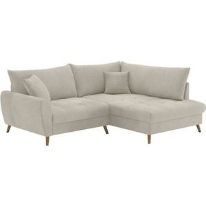 Mr. Couch Ecksofa »Blackburn II L-Form«, Wahlweise mit Kaltschaumpolsterung bis 140 kg belastbar