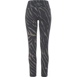 LASCANA Leggings, mit Zebramuster und breitem Bund, Loungewear