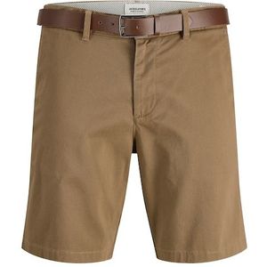 Jack & Jones Chinoshorts »JPSTMARCO LEGACY SHORT W BELT C STYDSS25�«, (Set, 2 tlg., mit Gürtel), mit Gürtel