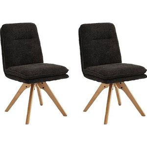 Home affaire Esszimmerstuhl »Valencia«, (Set), 2 St., Boucle, verschiedene Gestelle in Holz oder Metall