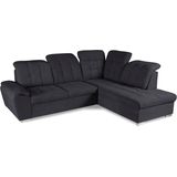 WERK2 Ecksofa »Brindisi, bequem und komfortabel, L-Form«, mit verstellbaren Kopfteilen, Bettfunktion & Bettkasten