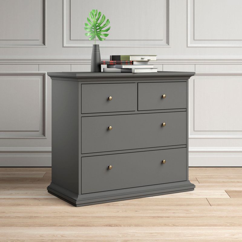 Home affaire Kommode »Paris, Aufbewahrung, Schubladenschrank, Stauraum«, mit 4 Schubladen, Breite 96 cm, Höhe 87 cm