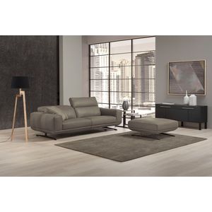 Egoitaliano 2,5-Sitzer »Gloria, super bequem und hochwertige Verarbeitung, edles Design«, beidseitig verstellbare Rückenelemente, mit Metallfüßen