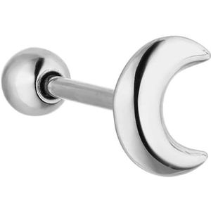 Purelei Single-Ohrstecker »Schmuck Geschenk Piercing Moon, 24131-Piercing-Moon«