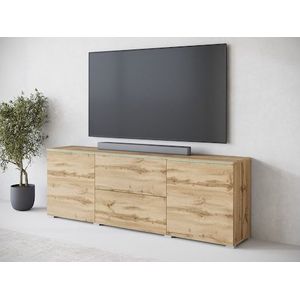 INOSIGN Lowboard, Lowboard Vera, 2 Türen/2 Schubladen, TV-Schrank mit viel Stauraum
