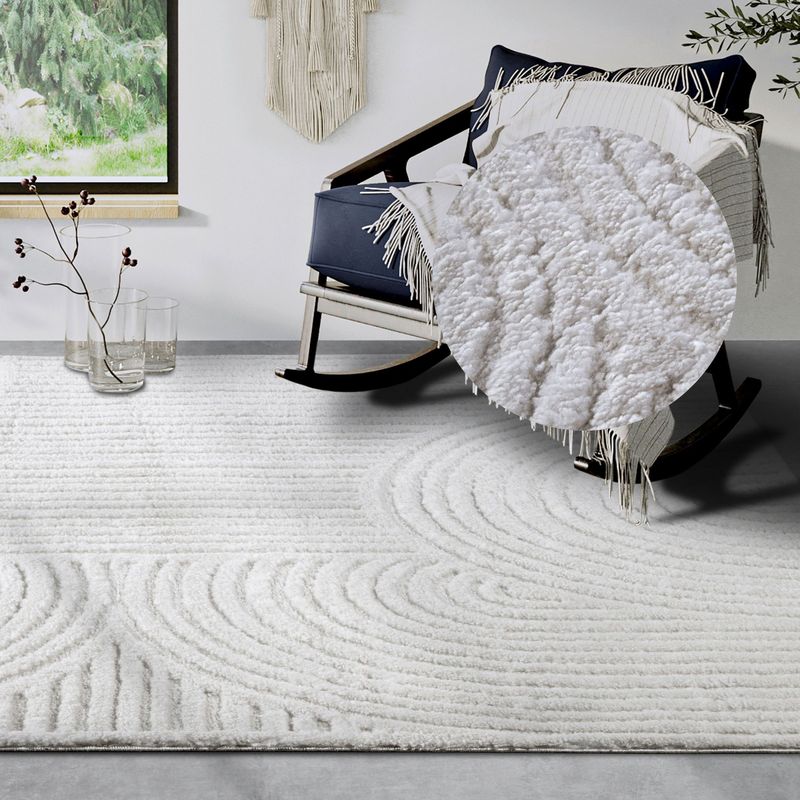 ELLE DECORATION Designteppich »Chappe«, rechteckig, 18 mm Höhe, Shaggy, Läufer, flauschig, weich, Langflor, modern, Hoch Tief Effekt