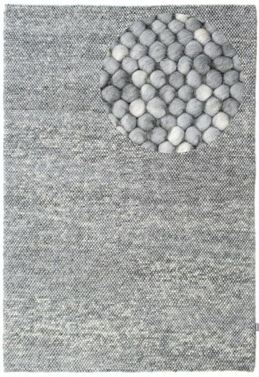 morgenland Wollteppich »Mosaik - Wollteppich«, rechteckig, 2 mm Höhe, Sehr weicher Flor