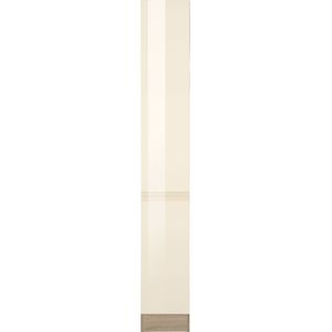 HELD MÖBEL Apothekerschrank »Virginia«, 200 cm hoch 30 cm breit, 2 Auszüge mit 5 Ablagen, griffloses Design