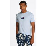 Tommy Hilfiger Kurzarmshirt »FLAG BOX TEE«, Mit Rundhalsausschnitt