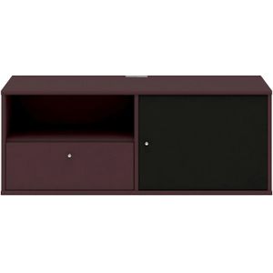 Hammel Furniture TV-Board »Mistral Fernsehschrank, Medienmöbel, Hängend«, mit Tür mit Akustikstoff, Kabeldurchführung, Lowboard, B: 108 cm