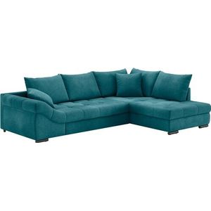 Mr. Couch Ecksofa »Allegro, L-Form«, mit Hochschläfer-Bettauszug, wahlweise mit Kaltschaum