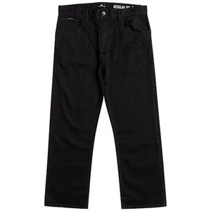 Quiksilver Regular-fit-Jeans »Aqua Cult Ankle Washed Black«