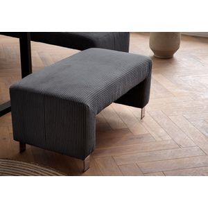 exxpo - sofa fashion Polsterhocker »Intenso, Hocker, modern, wahlweise in Leder oder Textil«, hohe Bodenfreiheit, frei im Raum stellbar, hoher Sitzkomfort