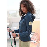 LASCANA ACTIVE Fleecejacke, mit Kapuze, Trekkingjacke mit Kapuze