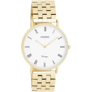 OOZOO Quarzuhr, Armbanduhr, Damenuhr, Edelstahlarmband, analog