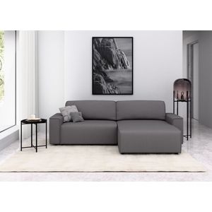INOSIGN Ecksofa »Chance, Recamiere beidseitig montierbar, Schlaffunktion, Breite 265 cm«, auch in Cordstoff, Schlafsofa mit Bettkasten, Couch in L-Form