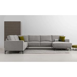 Places of Style Wohnlandschaft »Oland«, U-Form, im zeitlosem Design und hochwertiger Verabeitung