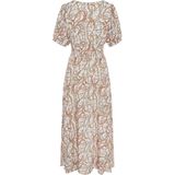 LASCANA Maxikleid, mit Alloverdruck und V-Ausschnitt, Sommerkleid, Strandkleid