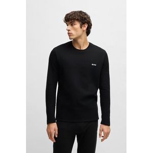 BOSS Pyjamaoberteil »Waffle LS-Shirt«