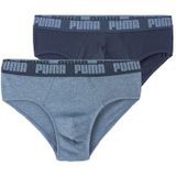 PUMA Slip, (Packung, 2er-Pack), mit Logo Webbund