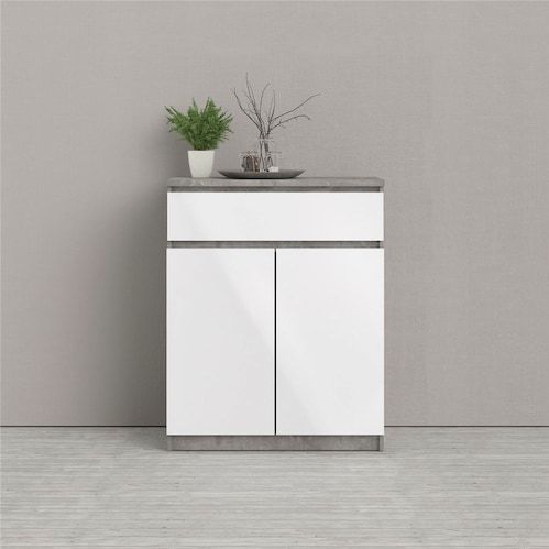 INOSIGN Kommode »Naia«, abgerundete Schubladenkanten auf Metallgleiter, Breite 80,2 cm