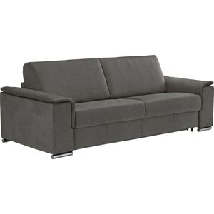 Egoitaliano Schlafsofa »Cecilia, modern & elegant, erstklassiger Sitzkomfort, Dauerschläfer«, inkl. Matratze und hochwertigem Metallbettrahmen, toller Schlafkomfort