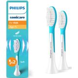 Philips Sonicare Aufsteckbürsten »For Kids«, für Milchzähne geeignet, ab 7 Jahren, für jedes Sonicare Handstück