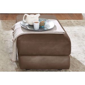 CALIA ITALIA Hocker »Gaia, in edlem Design und mit erstklassigem Sitzkomfort«, aus pflegeleichtem Luxus-Microfaser Ginevra Hydro Care