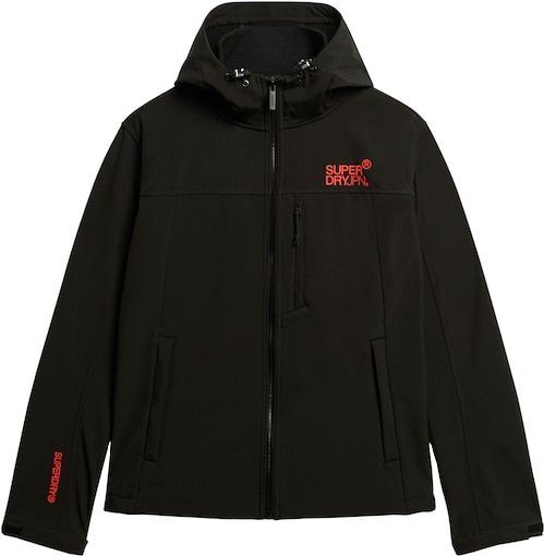 Superdry Outdoorjacke »HOODED SOFT SHELL TREKKER JKT«, mit Kapuze