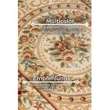 NORTHRUGS Teppich »Adraskan«, rechteckig, 8 mm Höhe, Orient Optik, Läufer, strapazierfähig, pflegeleicht, robust