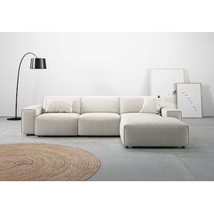 andas Ecksofa »Glimminge auch in Breitcord, Feincord, Bouclé + Easy care-Bezug«, L-Form, Breite 294, Zierkissen