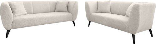 INOSIGN Polstergarnitur »Colori«, (Set, 2 tlg., 3-Sitzer und 2-Sitzer), auch als Loveseat erhältlich