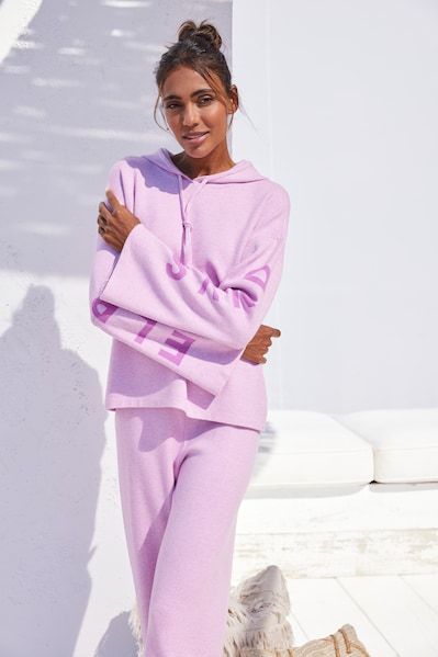 Elbsand Hoodie, mit Logostickerei, Loungewear