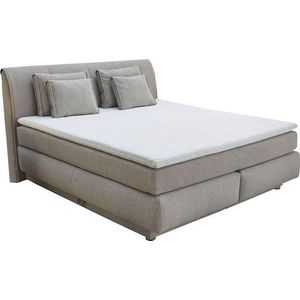 Jockenhöfer Gruppe Boxspringbett Carla, mit Bettkasten, Kaltschaum-Topper und Zierkissen